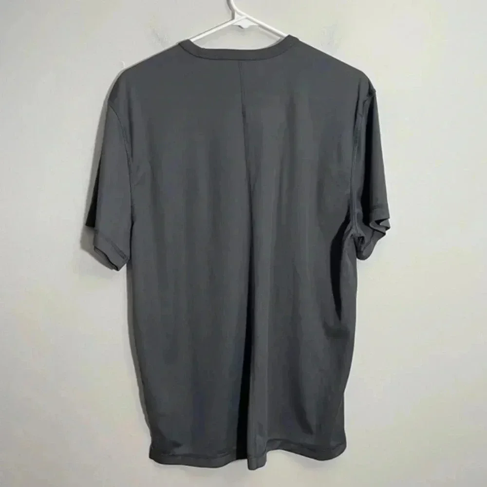 Everlane Breathable Sport Gray Short Sleeve T-shirt mens large - Picture 3 of 6